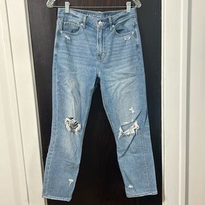American Eagle distressed denim